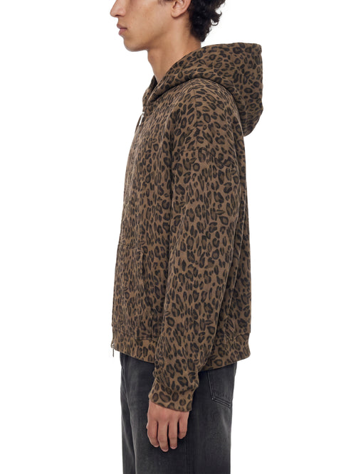 DREJ,Studio,Hoodie,ZipHoodie,Leopard,Oversized,Unisex,Premium,Streetwear,FullZip,Hooded,Layering,Waffle