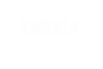 Bold white DREJ logo on a black background, modern streetwear branding