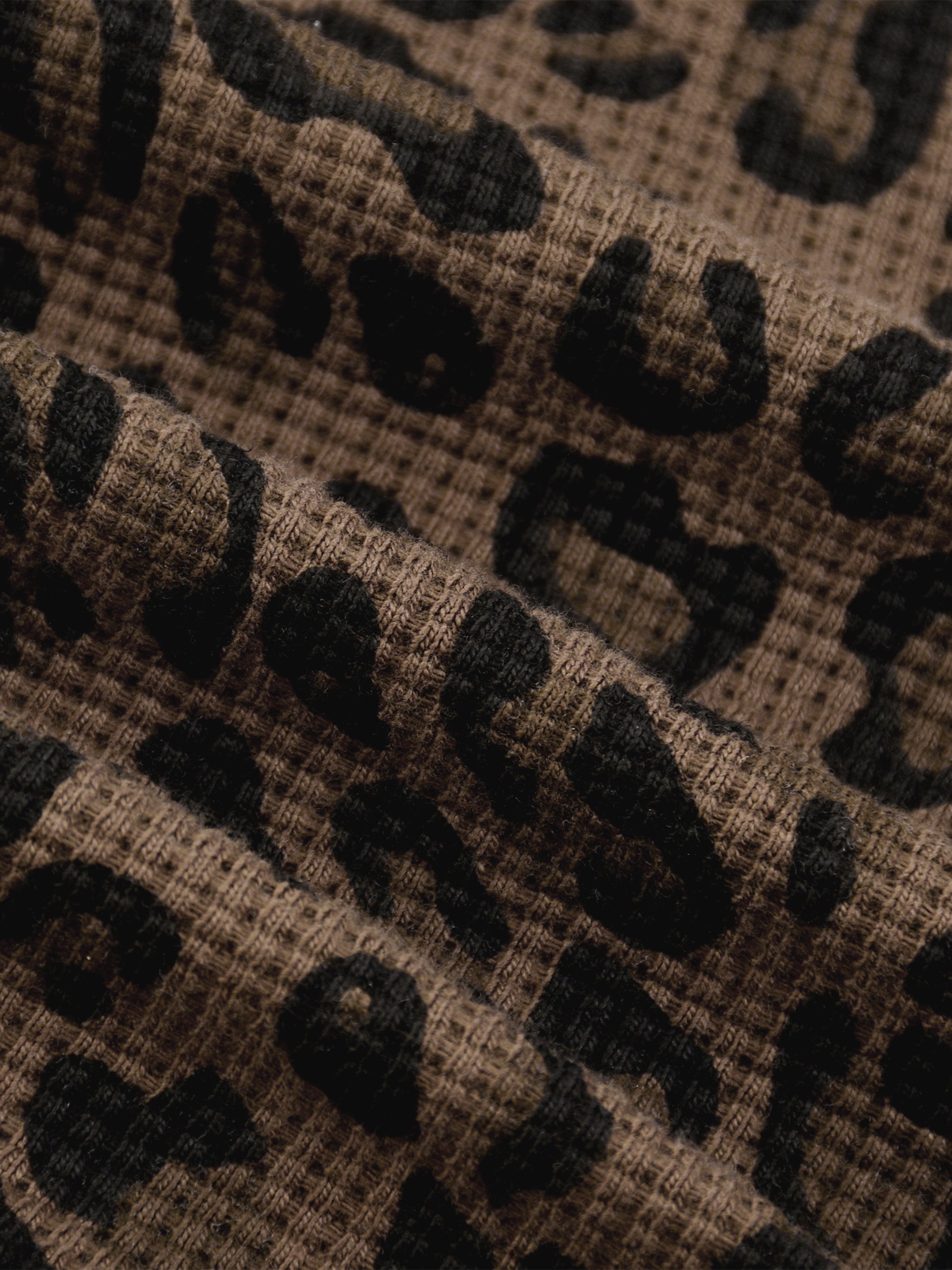 DREJ,Studio,Hoodie,ZipHoodie,Leopard,Oversized,Unisex,Premium,Streetwear,FullZip,Hooded,Layering,Waffle