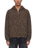 DREJ,Studio,Hoodie,ZipHoodie,Leopard,Oversized,Unisex,Premium,Streetwear,FullZip,Hooded,Layering,Waffle